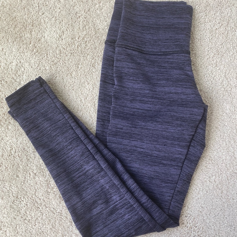 Purple leggings